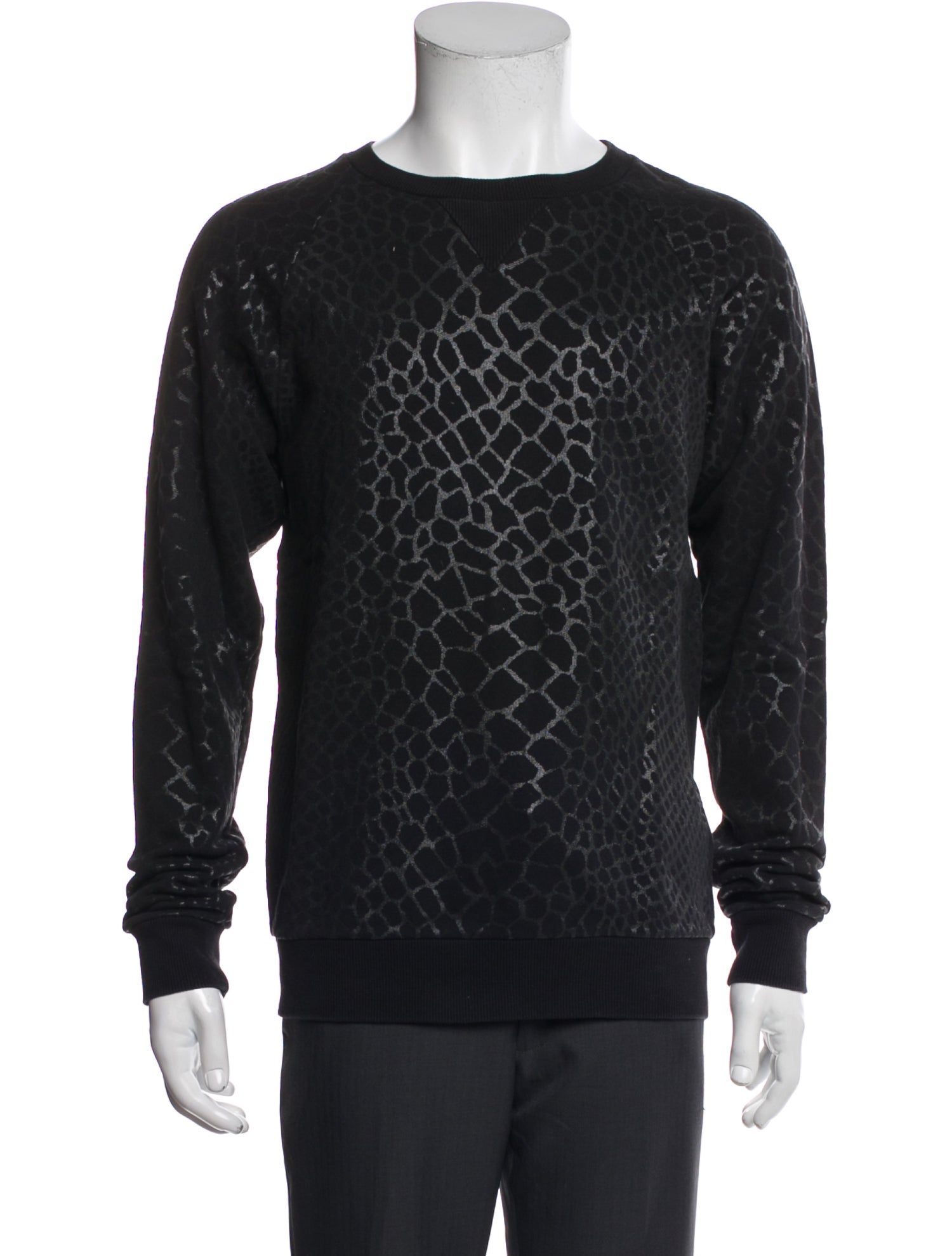 Saint Laurent 2015 Animal Print Sweatshirt