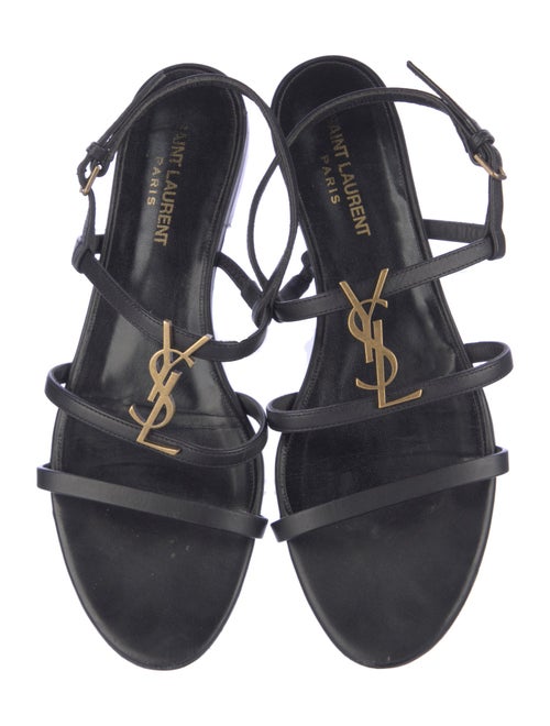 Saint Laurent Leather Gladiator Sandals