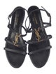 Saint Laurent Leather Gladiator Sandals