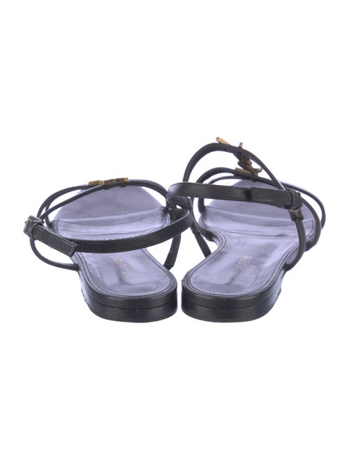 Saint Laurent Leather Gladiator Sandals