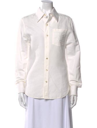 Saint Laurent Saint Laurent 2021 Button-Up Top