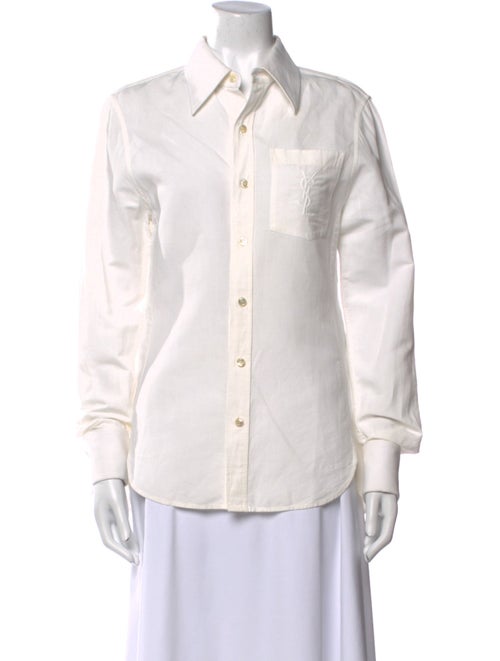 Saint Laurent Saint Laurent 2021 Button-Up Top
