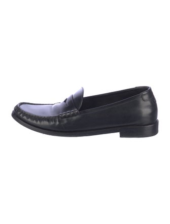Saint Laurent Leather Dress Loafers
