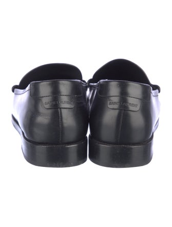 Saint Laurent Leather Dress Loafers