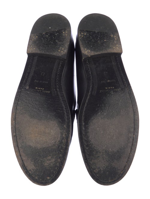 Saint Laurent Leather Dress Loafers