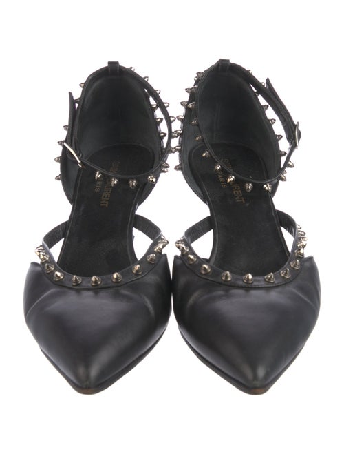 Saint Laurent Leather D'Orsay Pumps