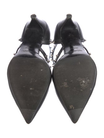 Saint Laurent Leather D'Orsay Pumps