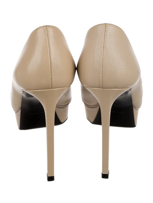 Saint Laurent Embossed Leather Pumps