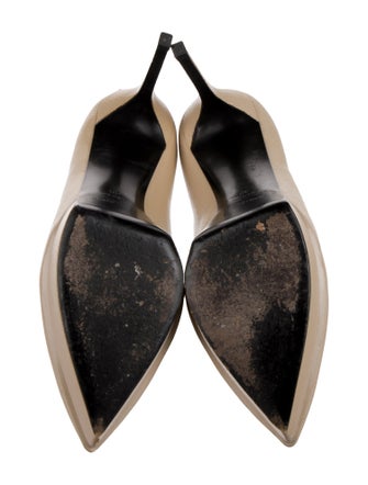 Saint Laurent Embossed Leather Pumps