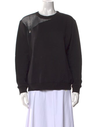 Saint Laurent Crew Neck Long Sleeve Sweatshirt