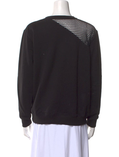 Saint Laurent Crew Neck Long Sleeve Sweatshirt