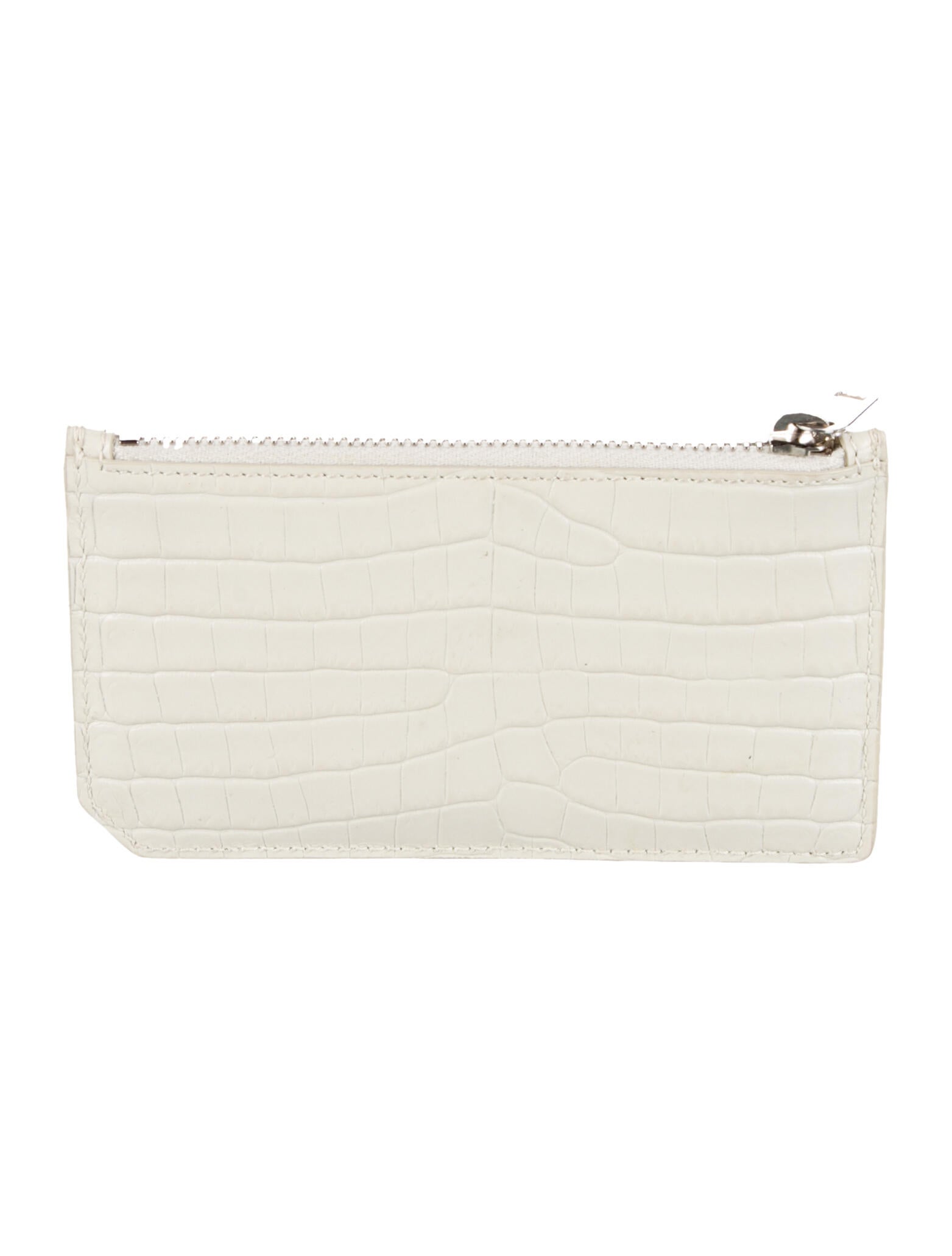 Saint Laurent Embossed Leather Wallet