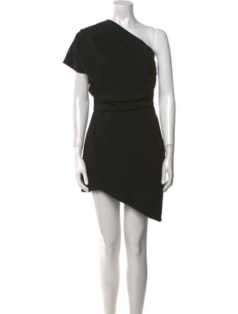 Saint Laurent One-Shoulder Knee-Length Dress
