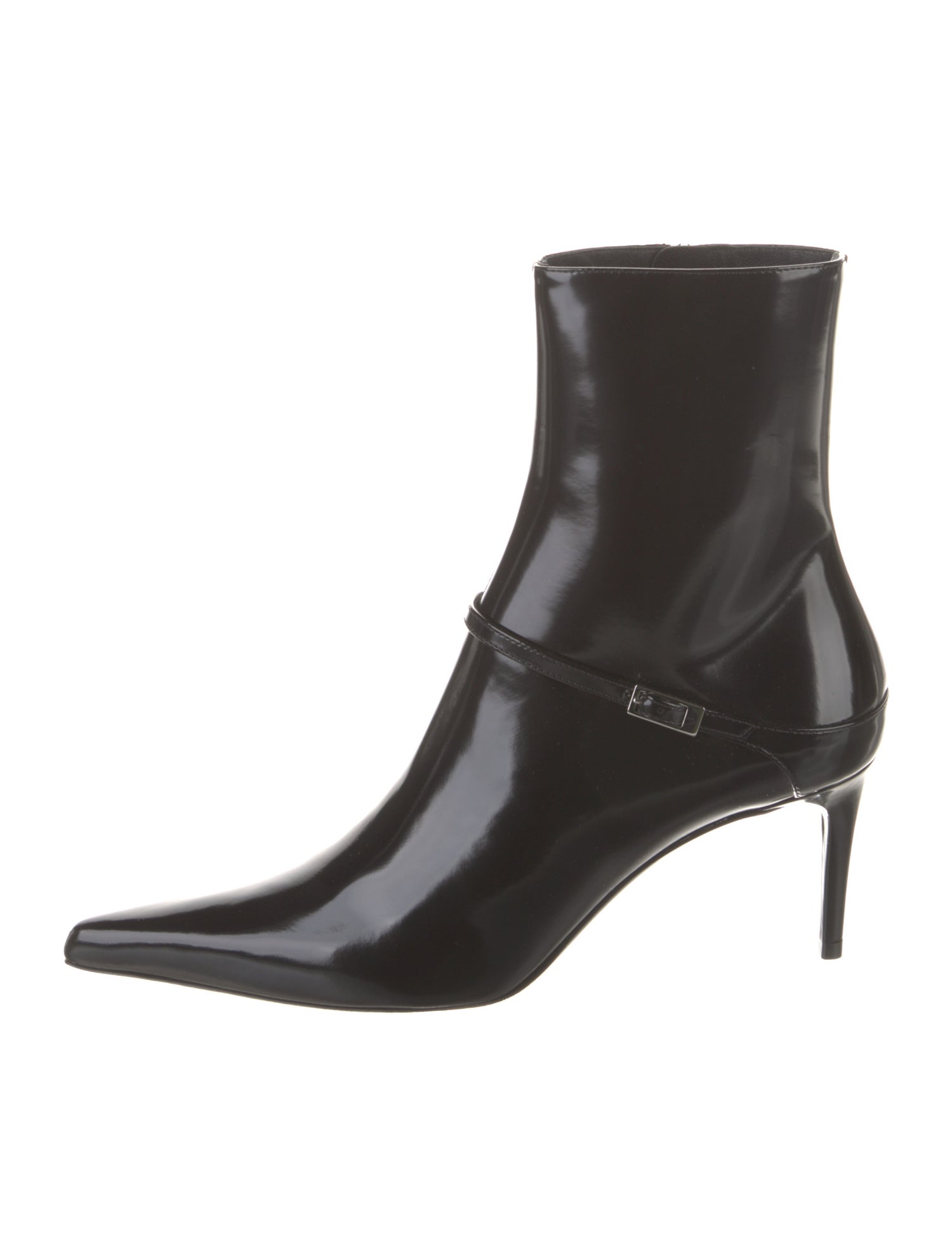 Saint Laurent Patent Leather Boots