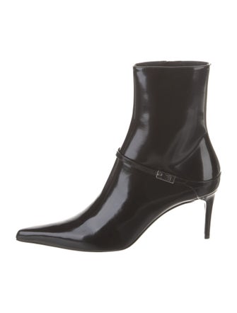 Saint Laurent Patent Leather Boots