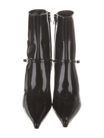 Saint Laurent Patent Leather Boots