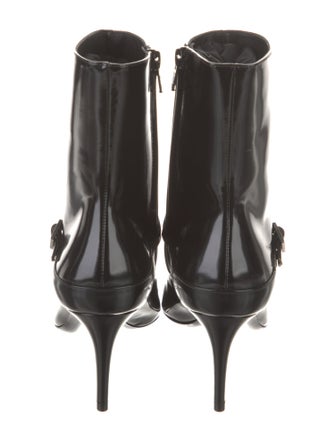 Saint Laurent Patent Leather Boots