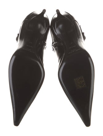 Saint Laurent Patent Leather Boots