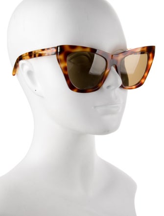 Saint Laurent Cat-Eye Tinted Sunglasses