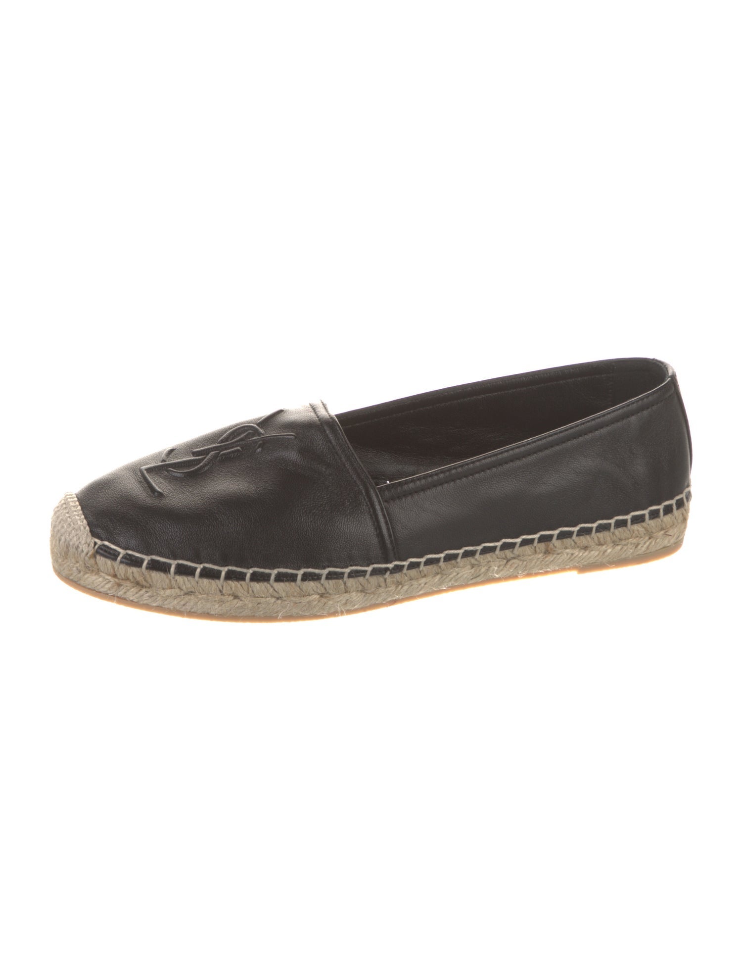 Saint Laurent Leather Espadrilles