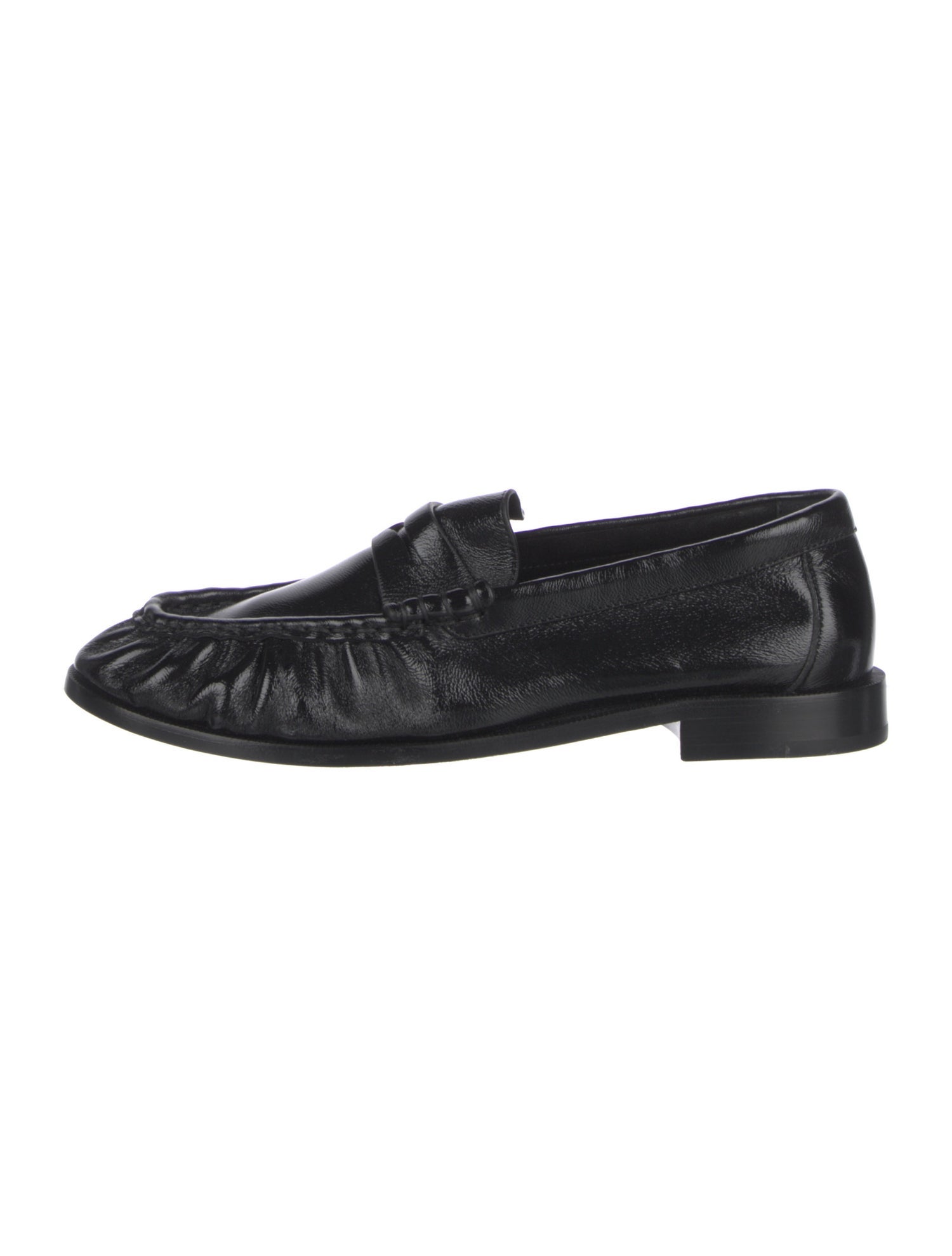 Saint Laurent Leather Dress Loafers