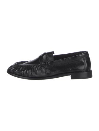 Saint Laurent Leather Dress Loafers