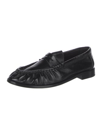 Saint Laurent Leather Dress Loafers