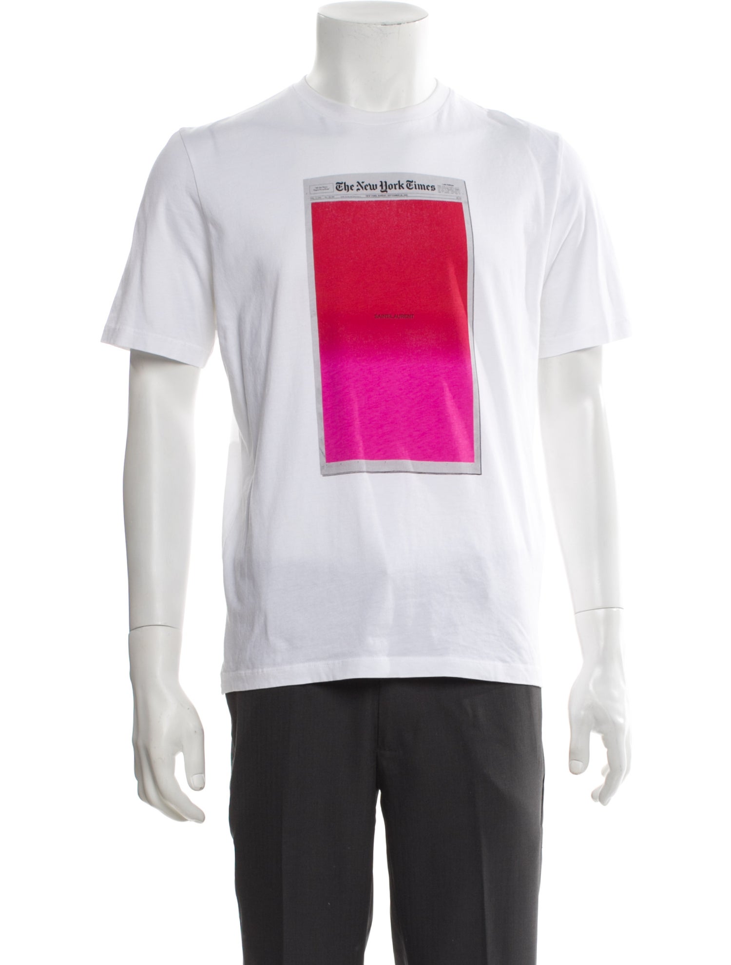 Saint Laurent Droite x Sho Shibuya Graphic Print Graphic Print T-Shirt