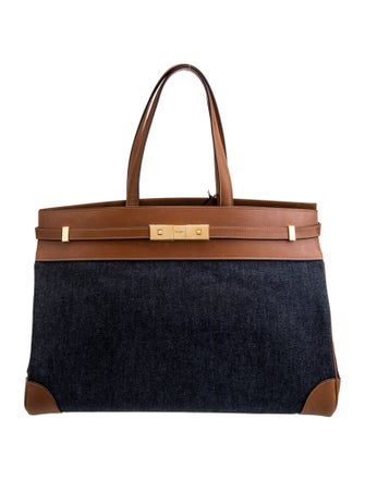 Saint Laurent Denim Manhattan Large 2023