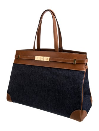 Saint Laurent Denim Manhattan Large 2023