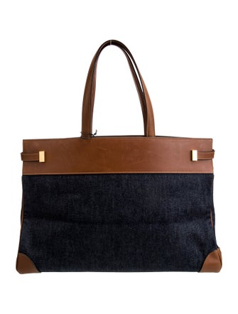 Saint Laurent Denim Manhattan Large 2023