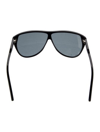 Saint Laurent Gaspar 002 Shield Sunglasses