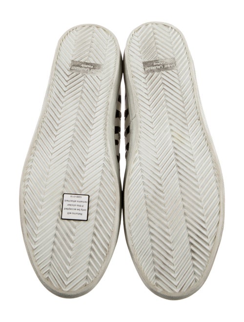 Saint Laurent Canvas Animal Print Sneakers
