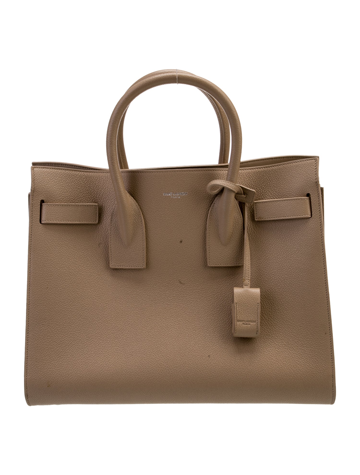 Saint Laurent Leather Sac De Jour Small