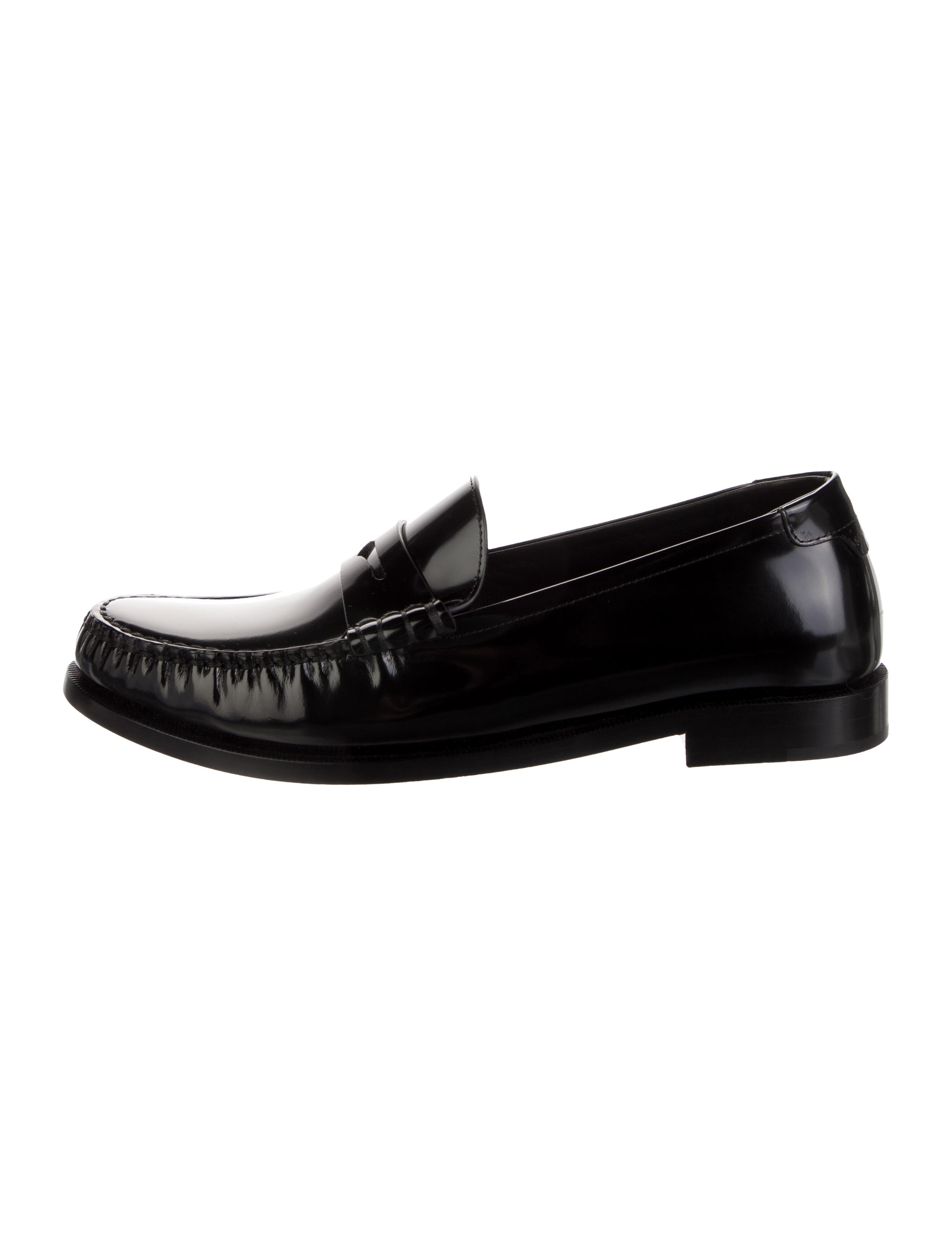 Saint Laurent Patent Leather Loafers