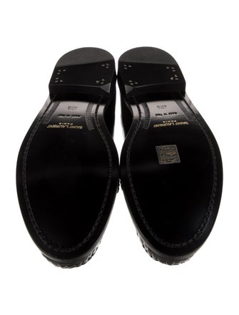 Saint Laurent Patent Leather Loafers