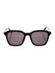 Saint Laurent Square Tinted Sunglasses