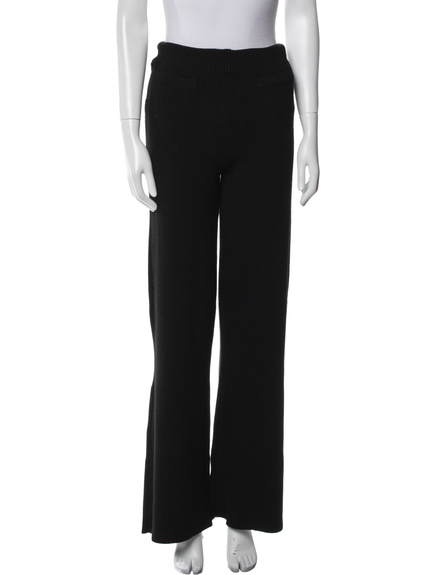 Saint Laurent Wool Wide Leg Pants