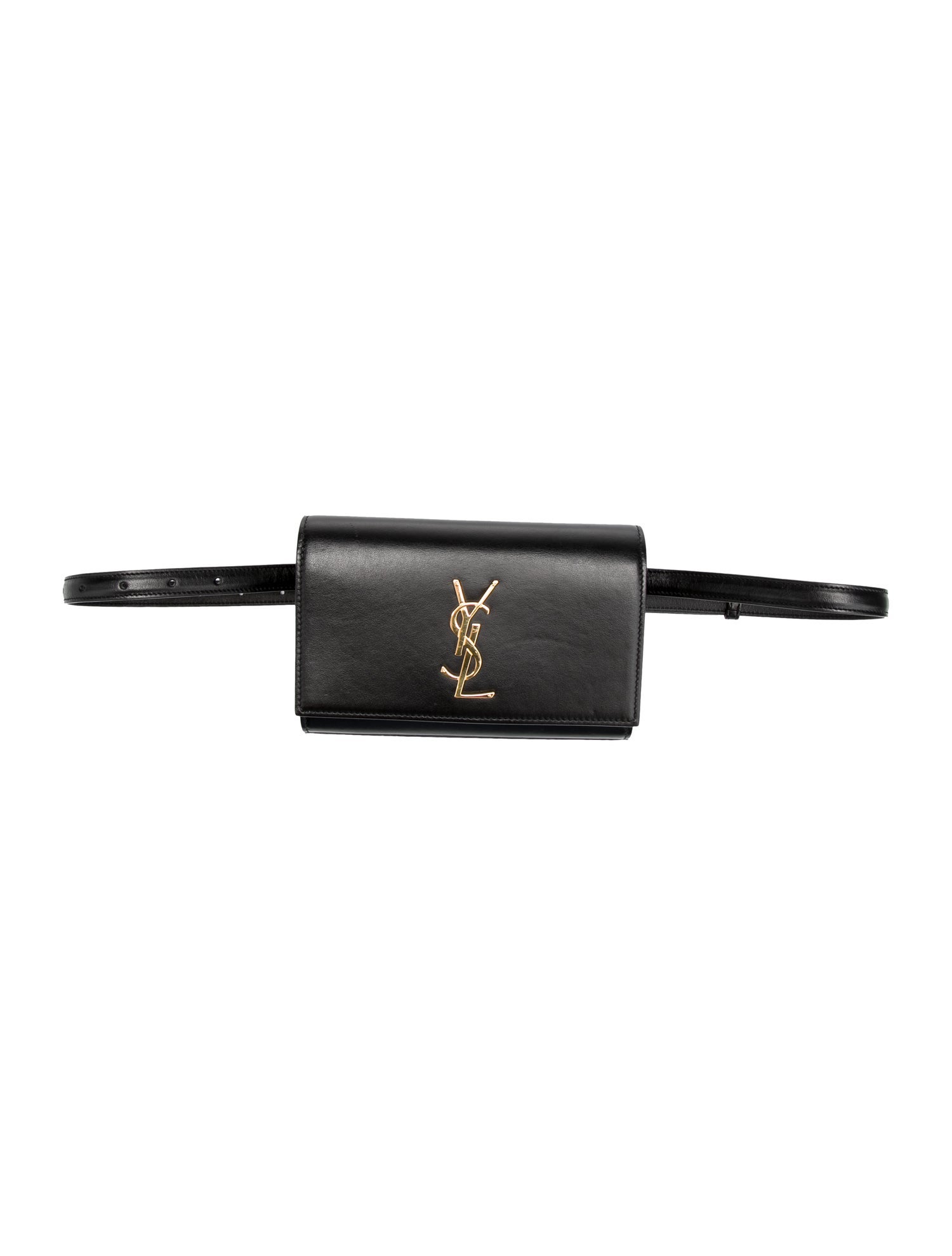 Saint Laurent Leather Monogram Kate Belt Bag