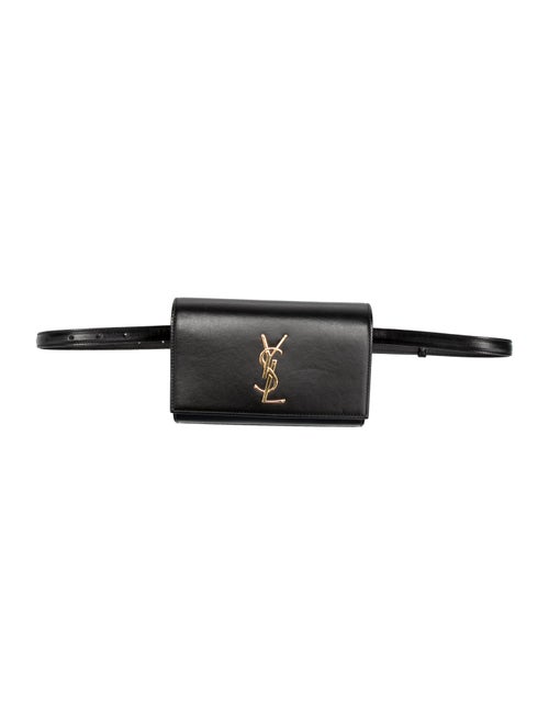 Saint Laurent Leather Monogram Kate Belt Bag