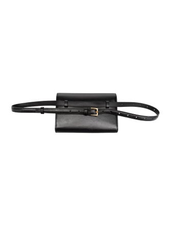 Saint Laurent Leather Monogram Kate Belt Bag