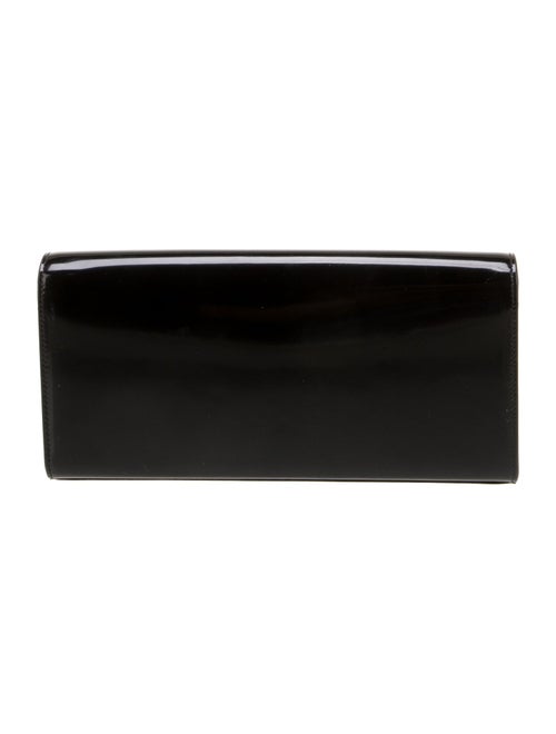 Saint Laurent Patent Leather Clutch 2023