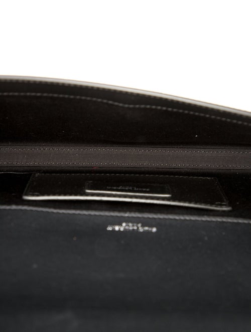 Saint Laurent Patent Leather Clutch 2023