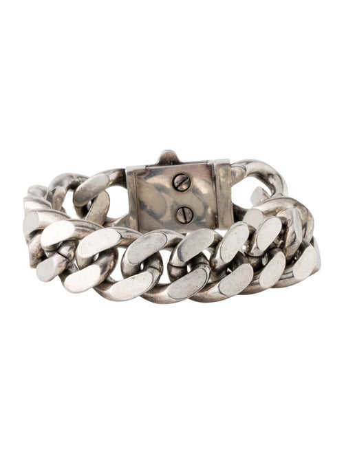 Saint Laurent Gourmette Chain Bracelet