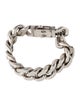 Saint Laurent Gourmette Chain Bracelet