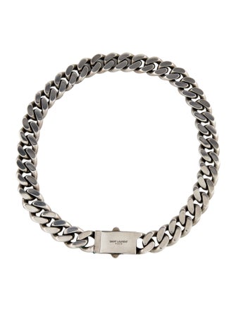 Saint Laurent Curb Chain Necklace