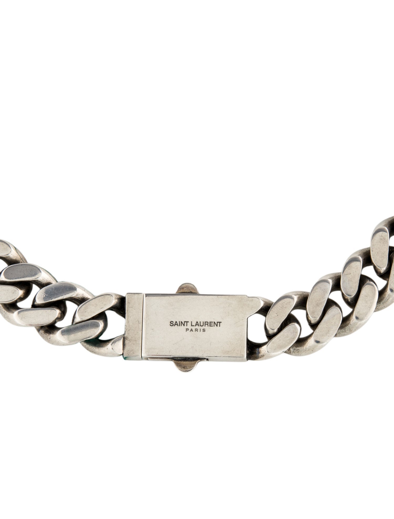 Saint Laurent Curb Chain Necklace