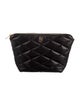 Saint Laurent Quilted Smooth leather Cosmetic Bag