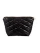 Saint Laurent Quilted Smooth leather Cosmetic Bag