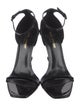 Saint Laurent Patent Leather Sandals